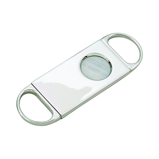 The Sentinel: Precision Guillotine Cutter | Polished Nickel Finish