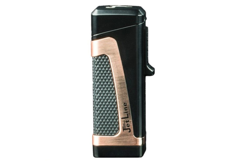 Triple Jet Torch Lighter with Punch Cutter