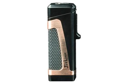 Triple Jet Torch Lighter with Punch Cutter