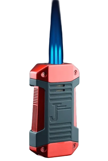 Triple Torch Cigar Lighter with Punch Cutter